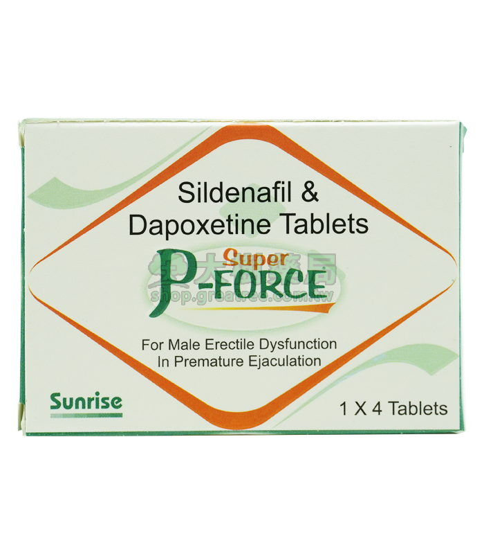 綠版必利吉 Super P-force 160mg/4顆 增強硬度 延時 | 大樹藥局官方直營